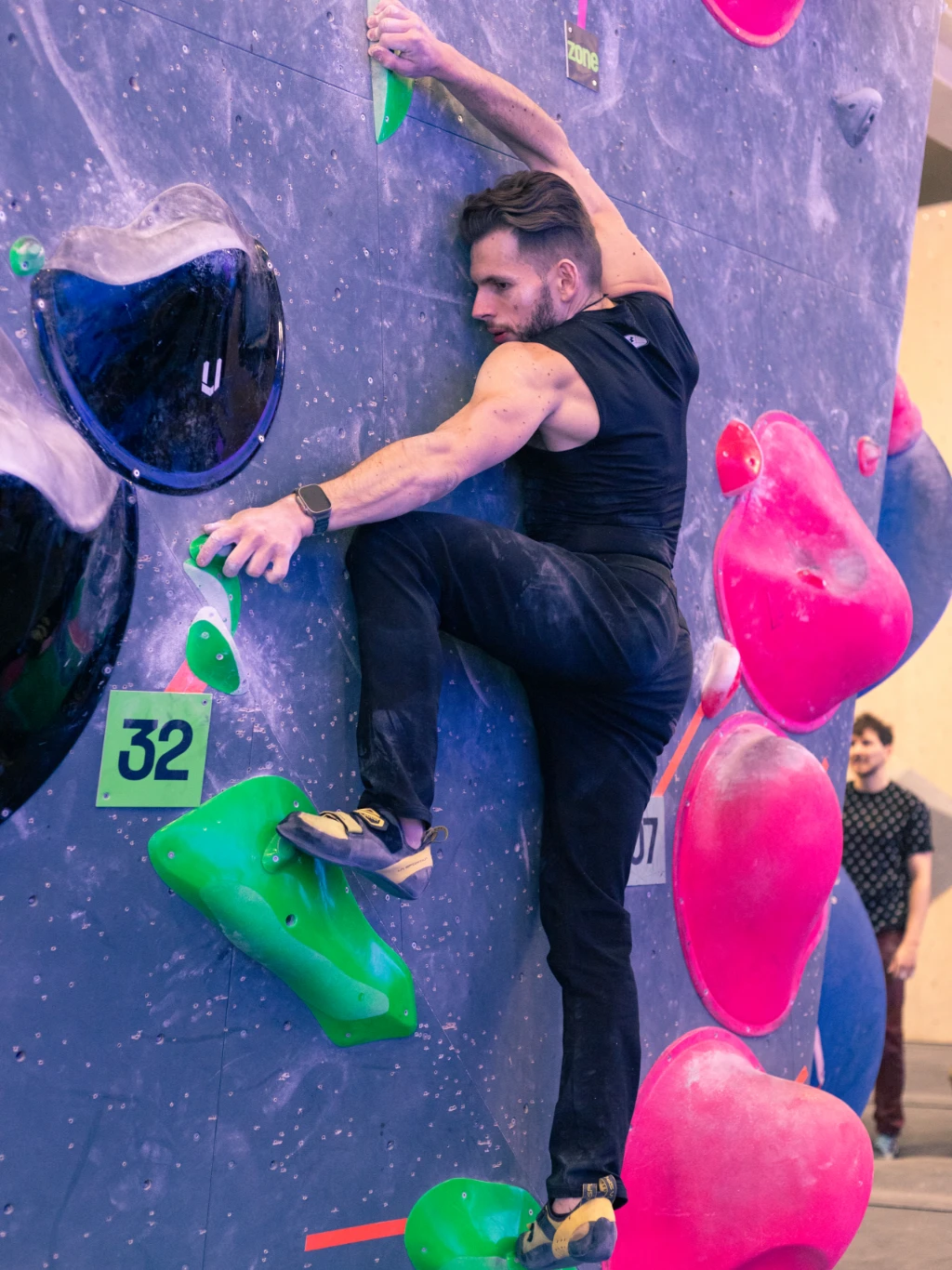 Holistyczny Trener Personalny Karol Domański z Krakowa wspinał się na wszystkich zawodach Mood Masters, w tym Mood Masters 2025.